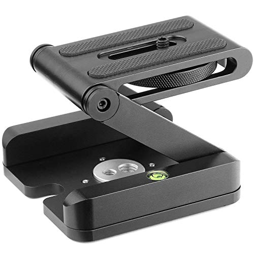 DSLR Camera CNC Folding Z Tripod Flex Tilt Ball Head Desktop Stand Holder for Camera Load Upto 3.5kg