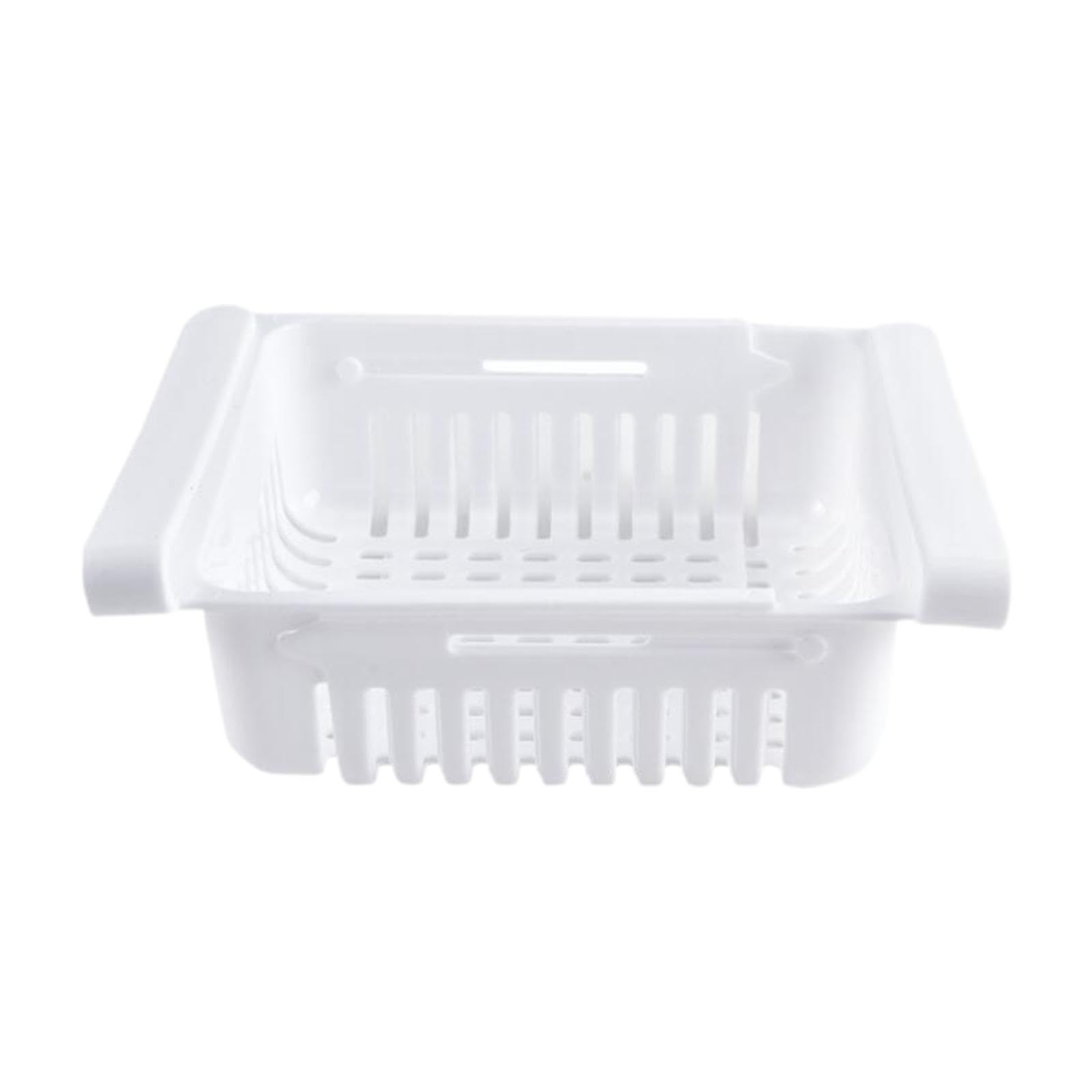 Retractable Drawer Refrigerator Storage Box Space Saving for Hotel Cafe Dorm White | Home & Garden | Kitchen, Dining & Bar | Kitchen Storage & Organization | Food Storage Containers-image-33