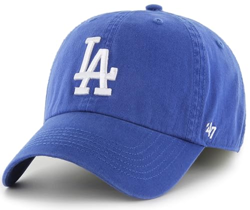 47 MLB Baseballkappe, Team-Farbe, Primär-Logo, Franchise, Unisex, Erwachsene, Los Angeles Dodgers - Blau, M