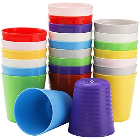 Frcctre 24 Pack Kids Reusable Cups Cover