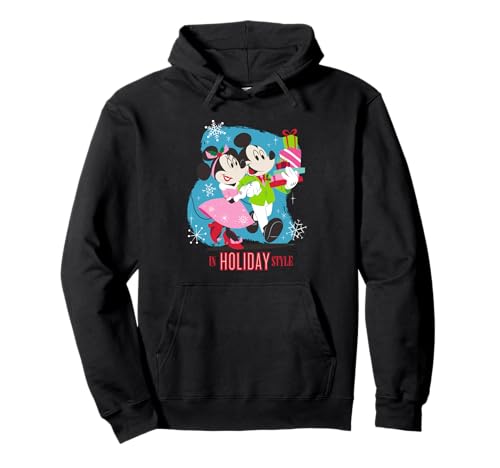Sweat Mickey & Minnie Mouse pullover hoodie de vacances pour adulte