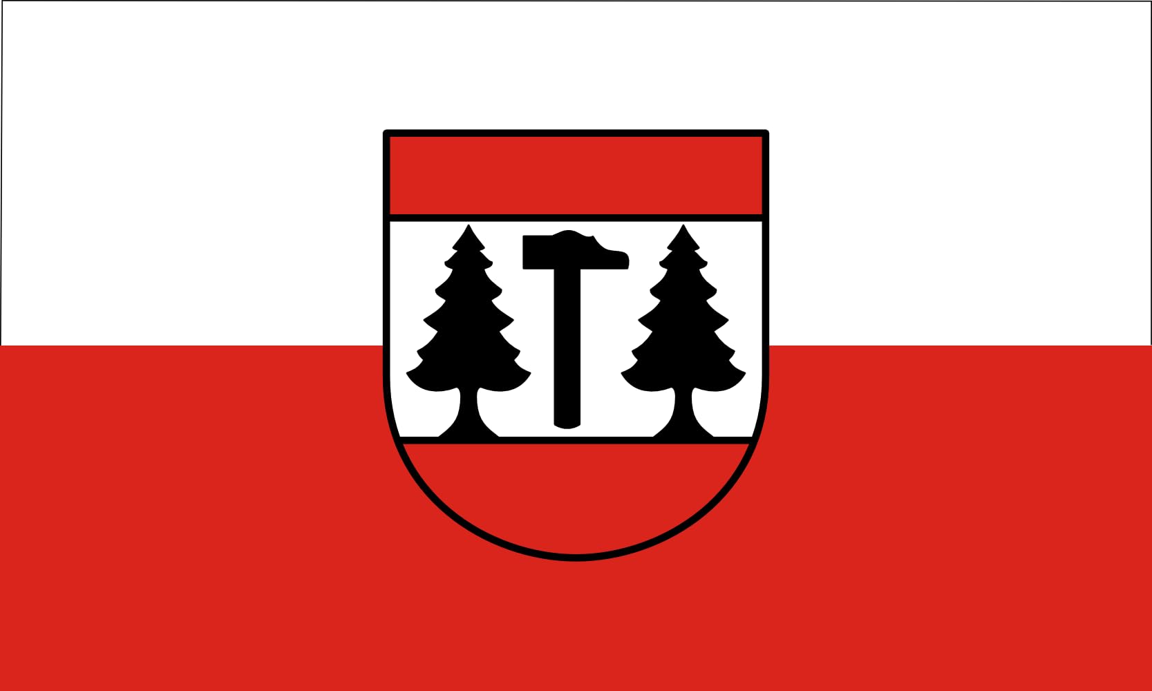 Drapeau Deilingen grand format résistant aux intempéries pour mât