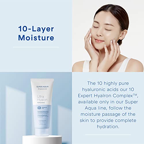 Missha Super Aqua Ultra Hyalron Cleansing Foam #TOP4