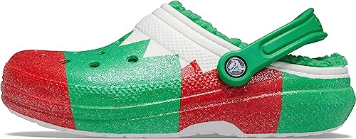 Crocs Unisex Adult Classic Lined Holiday Charm Clogs