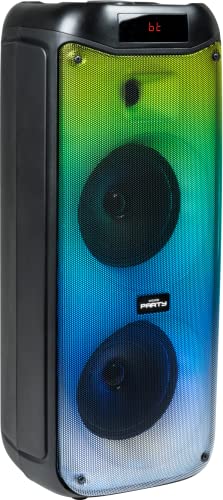 BIGBEN PARTYBTHPL – Altavoz Bluetooth inalámbrico Potente, Luminoso, Tomas USB, MicroSD, AUX-IN, Ecualizador, Potencia Musical 200W BIGBEN PARTYBTHPL – Altavoz Bluetooth inalámbrico Potente, Luminoso, Tomas USB, MicroSD, AUX-IN, Ecualizador, Potencia Musical 200W