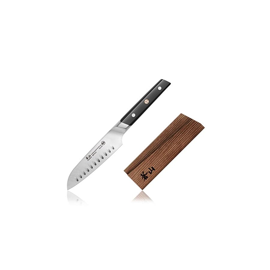 Cangshan-TC-Series-1021165-Swedish-14C28N-Steel-Forged-5-Inch-Santoku-Knife-and-Wood-Sheath-Set Cangshan TC Series 1021165 Swedish 14C28N Steel Forged 5-Inch Santoku Knife and Wood Sheath Set