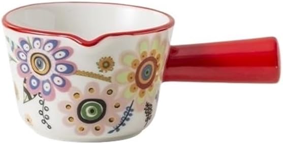 Sauce Boat Ceramic Milk Pitcher with Handle Western Food Hawker Sauce Dish Gravy Boat Coffee Utensil Gravy Jug