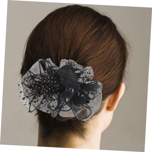 Pince griffe bouclée 12,5 cm grand format anti-glisse cheveux épais