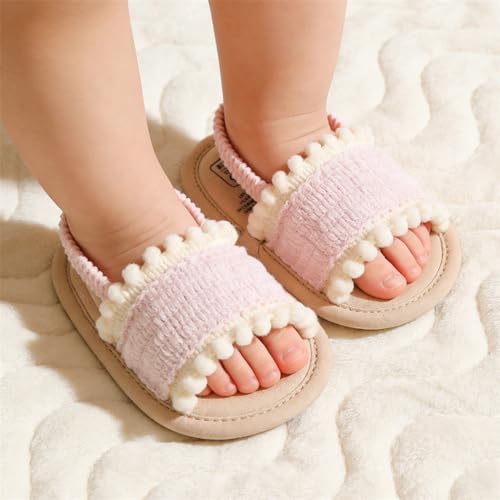 Image of Infant Baby Boys Girls Summer Sandals Party Wedding Dress Flats Shoes Newborn Crib Shoes First Walkers Prewalkers 0-18 Months