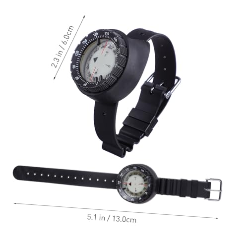Reloj Brújula de Pulsera Impermeable BESPORTBLE miniatura 2