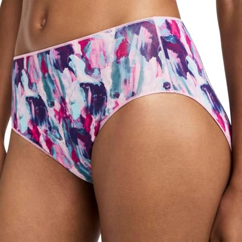 Jockey Women's Underwear No Panty Line Promise Tactel French Cut, Floral Bark, 7 — view 3