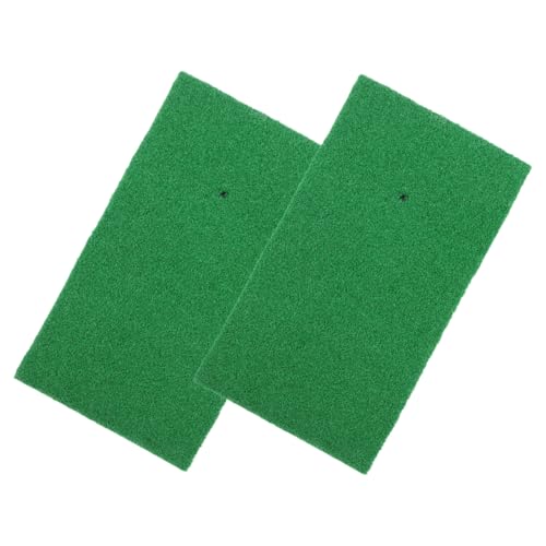 VICASKY 2Pcs Golf Practice Mat Durable Golf Hitting Pad for Indoor and Outdoor Use and Teenagers