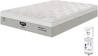 Colchão PLUMATEX Casal Molas Ensacadas Kit Massageador Com Pillow Top Malha Premium, Suporte Firme até 120kg