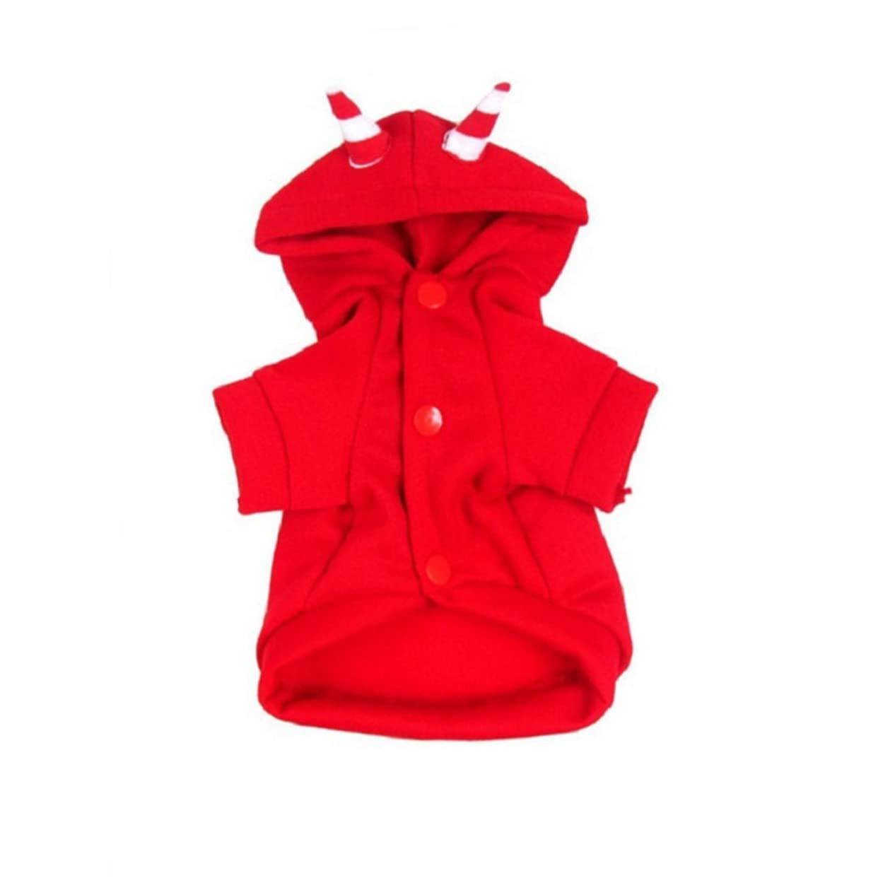 Mipcase 2 Stück Süßer Hunde-Kapuzenpullover Mit Halloween-Muster Hundebedarf Bequemer Hundemantel Aus Baumwolle Größe L Für Welpen