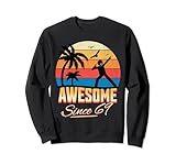 Photo Gallery 55° compleanno awesome since 1969 uomini donne felpa Photo Gallery 55° compleanno awesome since 1969 uomini donne felpa