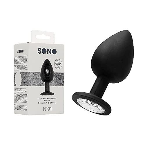 Shots Sono - No.91 Self Penetrating Butt Plug - Black