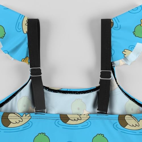Image of Girls One Piece Swimsuit Swimwear Bathing Suits 3-12 Years