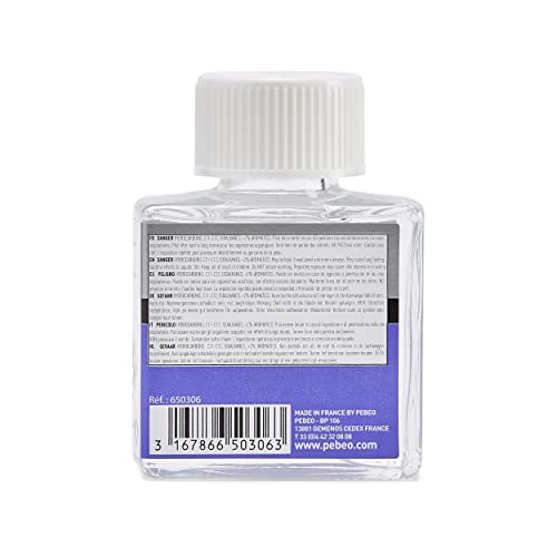 Pebeo 75 ml Odourless Mineral Spirit, Transparent, Clear, 75 ml (Pack of 1) - Image 2