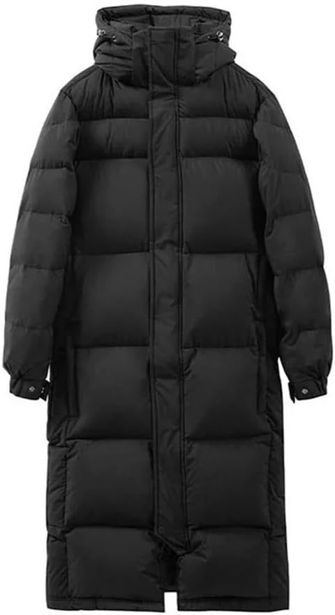 Winter Mid-Length Down Jacket Women's Lengthened and Thickened Loose