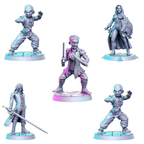 Set de 15 miniaturas sin pintar para DND 32mm miniatura 3