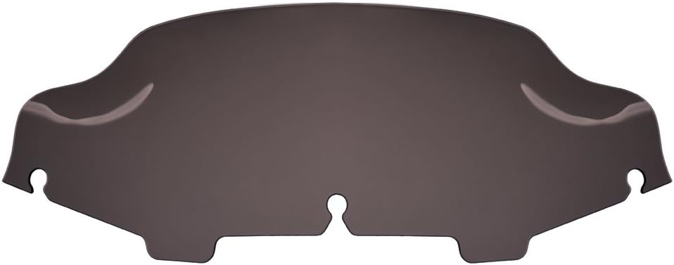 Clipsone Smoke 6" Wave Windshield Windscreen for Harley Touring Street Glide Ultra Classic CVO Ultra Classic Tri Glide 1996-2013