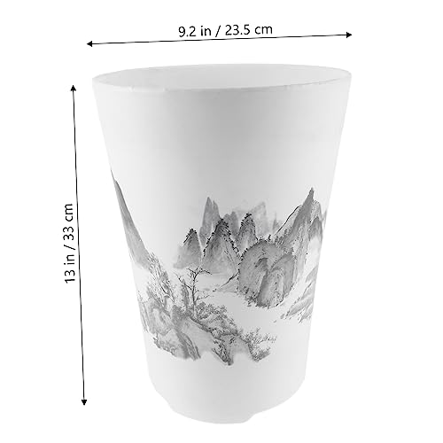 Pot de fleurs en résine avec drainage pour maison et bureau - 3
