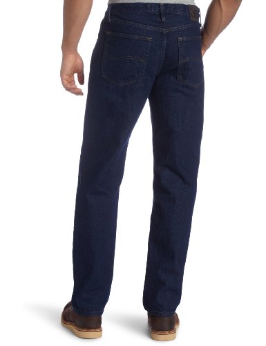 Image of Lee Men's Fit Regular Straight Leg Jean, Pepper Prewash, 42W x 36L