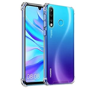 Hually Case for Huawei P30 lite, Crystal Clear [Anti Yellow] Anti fingerprint, Ultra Thin Designed, Drop Protection, Fully Protective Smartphone Cover for P30 lite Phone Case and Nove 4e Case