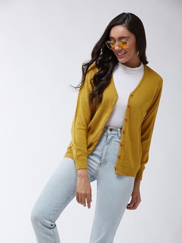 Image of Pivl Womens Winter Season V Neck Full Sleeves Sweater /Cardigan