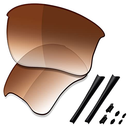 Image of SAUCER Premium Replacement Lenses & Rubber Kits for Oakley Flak Jacket XLJ | Flak Jacket XLJ Low Bridge Fit Sunglasses