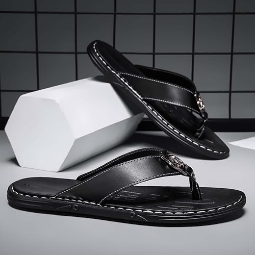 Summer men's comfortable and casual flip flops, indoor and outdoor sandals, anti slip shower shoes3