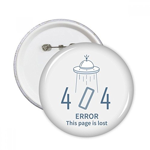 Broche Erreur 404 unique pour exprimer son style geek au bureau au quotidien