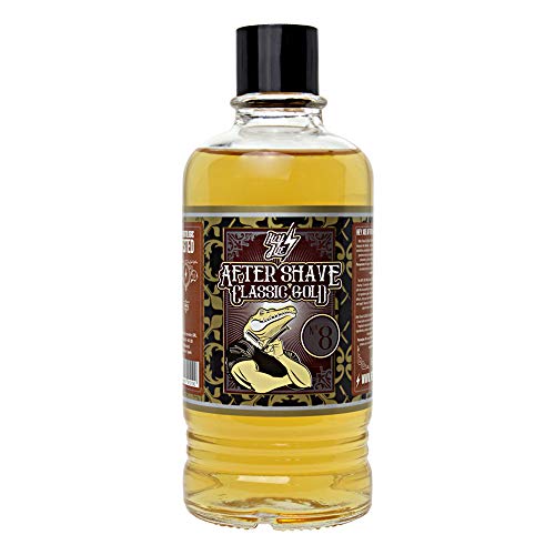 HEY JOE! - After Shave Nº 8 Classic Gold | Loción After Shave para Refrescar y Tonificar la Piel Después del Afeitado - Botella de 400 ml