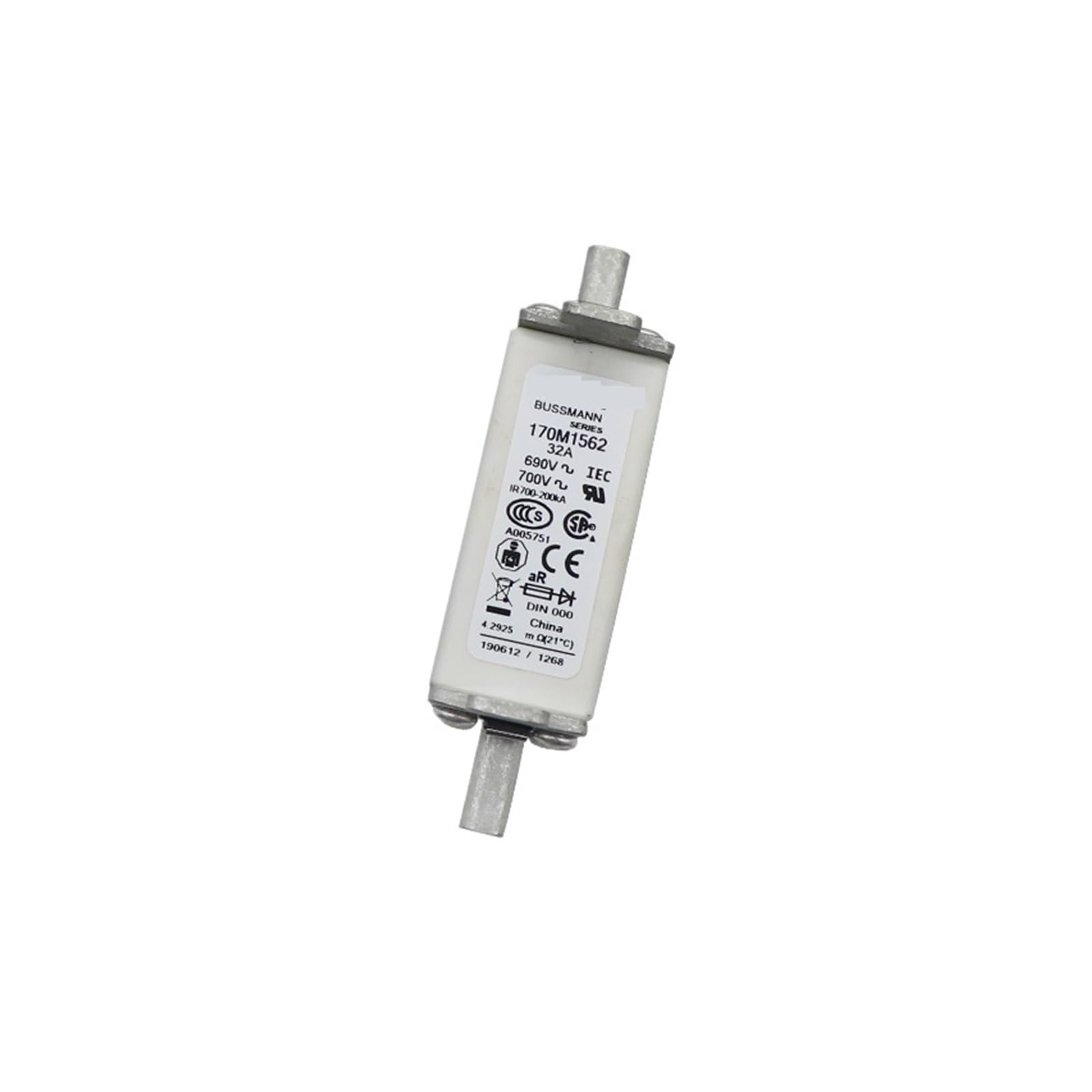 Fusible Haute Tension 170M6809 contre les surcharges électriques de forte puissance