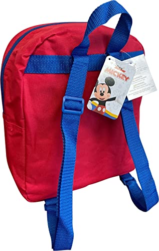 Ruz Mickey Mouse Toddle Boy 12 Inch Mini Backpack (Red-Blue) #TOP3