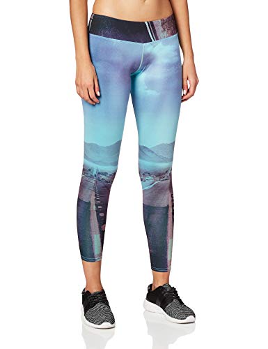 Hot Chillys Women's MTF4000 Fiesta Print Tights, Route, Large