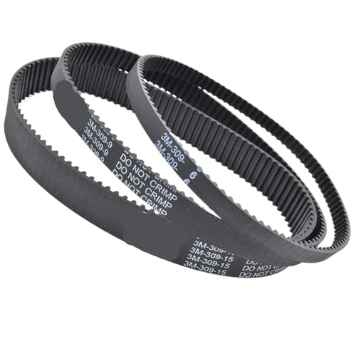 Courroie HTD3M 309mm pour réparer les sauts de dent sur CNC et robot