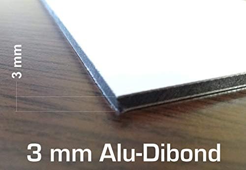 Danger deep water children should be supervised at all times sign - 3mm Aluminium sign 300mm x 200mm