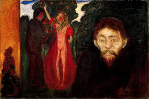 Peintures à l'huile célèbres Edvard Munch Jalousie 1895 faites main par l'académie