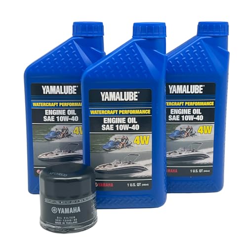 Yamaha Yamalube Watercraft Oil Change Kit #LUB-WTRCG-KT-00