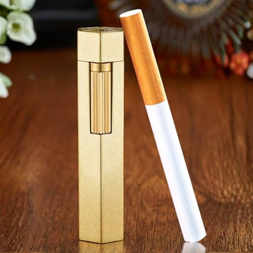 Image of Smoke King HexaForge Gold Retro Lighter