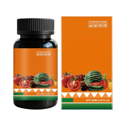 Zegaqae Abono Orgánico Para Árboles Frutales - Fertilizante Orgánico 100 ml Para Árboles Frutales - Estimulador Radicular Líquido Nutriente Para Tomates Hortalizas Jardín Césped Arbustos Plantas De
