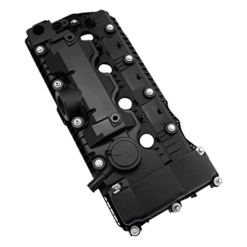 Image of TRQ Engine Valve Cover w /Gasket & Hardware LH Driver Side Cylinders 5-8 for BMW