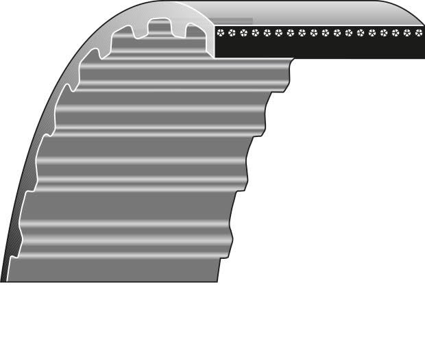 Courroie RATIOPARTS 8-678抗 résistant pour réparer la transmission 8-2800DS8M30