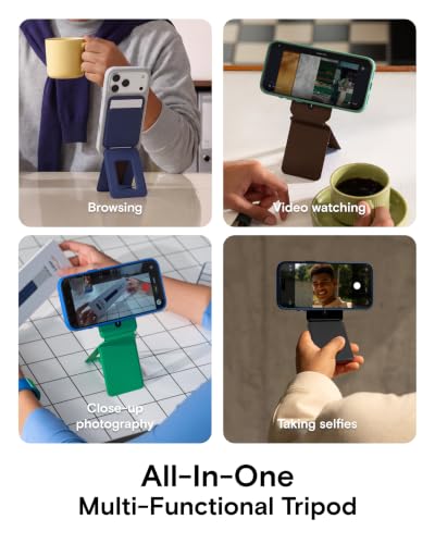 Image of MOFT Snap Phone Tripod Wallet AERA, NFC-Supported Card Holder, iPhone Stand