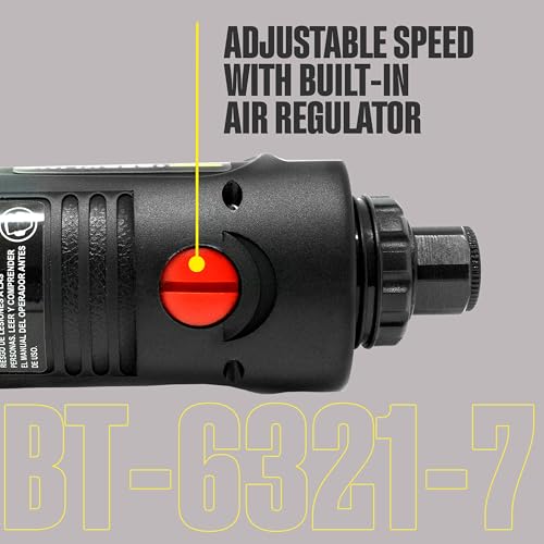 Molinillo neumático BT 6321-7 con eje recto de 7 pulgadas para rectificado sector metal 6