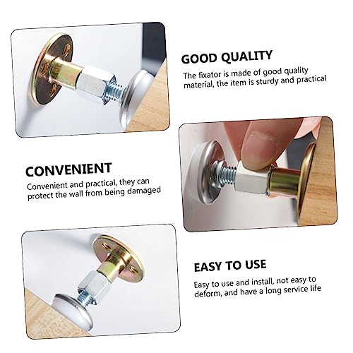 MERRYHAPY 4 peças de luminária de cabeceira de cama rolha de parede ferramenta de fixação de cabecei