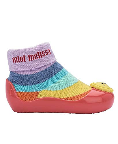 Mini Melissa Alpha Play Sunny Day Baby :Vermelho/Lavanda;Tamanho do calçado:20-21