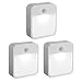 Mr. Beams MB 723 MB723 Battery-Powered Motion-Sensing LED Stick-Anywhere Nightlight, 3-Pack