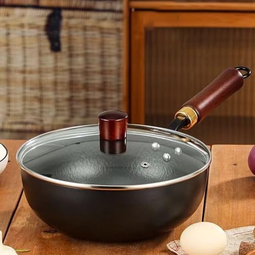 Poêle japonaise en fer sans revêtement pour cuisson à induction